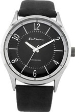 Ben Sherman BS068 All Black Leather Strap