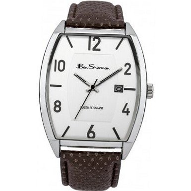 Ben Sherman BS082 Brown Leather Strap