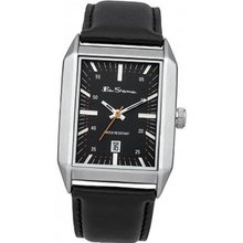 Ben Sherman BS083 Black Leather Strap
