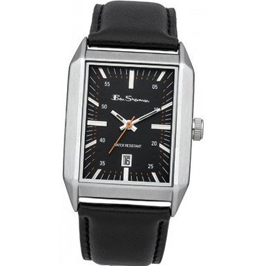 Ben Sherman BS083 Black Leather Strap