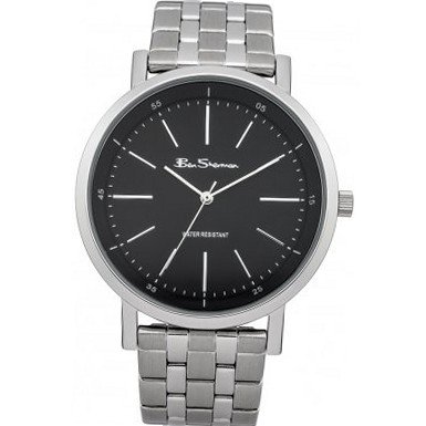 Ben Sherman BS087 Silver Steel Bracelet