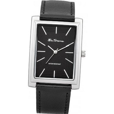 Ben Sherman BS089 Black Leather Strap