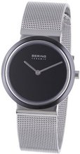 Bering Time 10729-042 Ladies Ceramic Silver Mesh