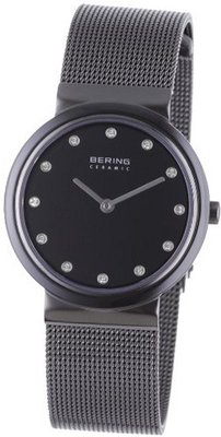 Bering Time 10729-222 Ladies Ceramic Grey Mesh