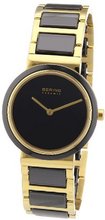 Bering Time 10729-741 Ladies Ceramic Black Gold