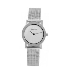 Bering Time 13427-000 Ladies Silver Classic Mesh