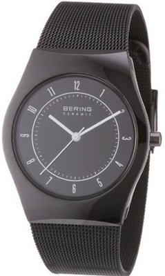 Bering Time 32035-242 Ceramic Black Mesh
