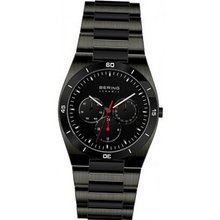 Bering Time 32341-792 Black and Grey Multifunction Ceramic