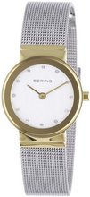 Bering Time 10126-001 Ladies Silver Mesh