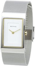 Bering Time 10222-010 Ladies Silver Mesh