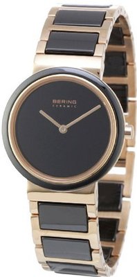 Bering Time 10729-746 Ladies Ceramic Black Rose