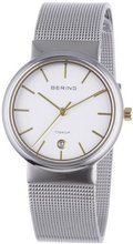 Bering Time 11029-004 Ladies Silver Mesh