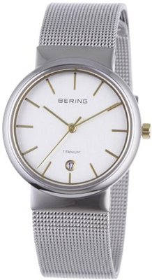 Bering Time 11029-004 Ladies Silver Mesh