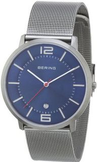 Bering Time 11139-078 Blue Silver