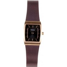 Bering Time 11219-265 Ladies Black Brown