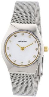 Bering Time 11923-004 Ladies Silver Mesh