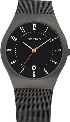 Bering Time 11937-377 Grey Mesh