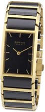 Bering Time 30121-741 Ladies Ceramic Black Gold