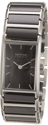 Bering Time 30121-742 Ladies Ceramic Black Silver