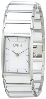 Bering Time 30121-754 Ladies Ceramic White Silver