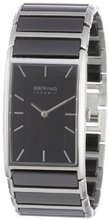 Bering Time 30125-742 Ladies Ceramic Black Silver