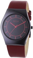Bering Time 32035-649 Ceramic Red Calfskin