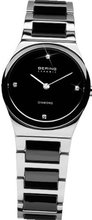 Bering Time 32230-702 Ladies Ceramic Black Silver