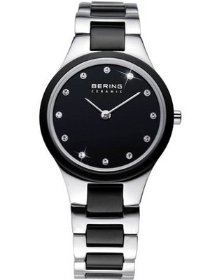 Bering Time 32327-742 Ladies Two Tone Ceramic