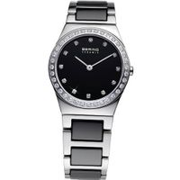 Bering Time 32430-742 Ladies Ceramic White Silver