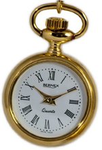 Bernex Swiss Made Gold Plate Ladies Pendant + Chain(Painted Dog design Back)