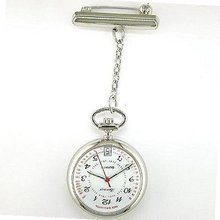 Bernex Swiss Made Nurses Fob Chrome Plate with Date