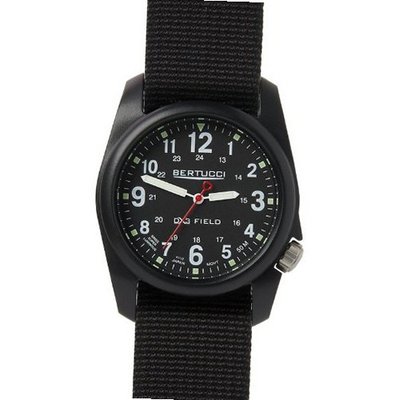 Bertucci 11015 Analog Display Analog Quartz Black