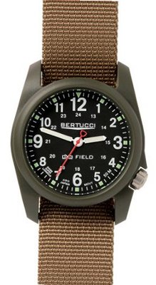 Bertucci 11027 Analog Display Analog Quartz Beige