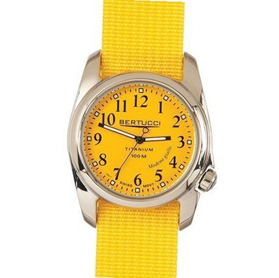 Bertucci A-2T Procolor Quartz Yellow Dial Unisex - 12054