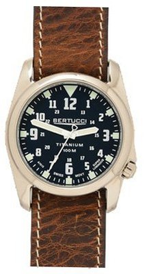 Bertucci A-4T Nautical 13431 Deep Sea Blue Titanium Nut Brown Derby Leather