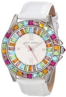 Betsey Johnson BJ00004-18 Analog Multi-Colored Crystals