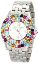 Betsey Johnson BJ00004-30 Analog Display Quartz Silver