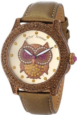 Betsey Johnson BJ00019-57 Analog Owl Graphic Dial