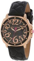 Betsey Johnson BJ00044-19 Analog Quilted Heart Strap