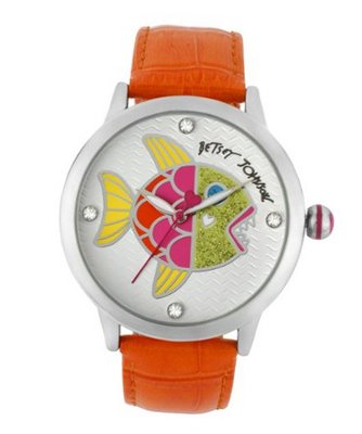 Betsey Johnson BJ00084-32 Analog Fish Dial