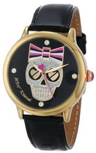 Betsey Johnson BJ00084-50 Analog Skull Graphic Dial