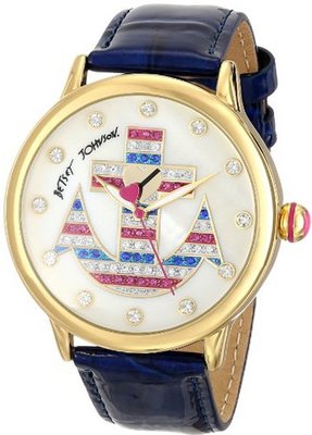 Betsey Johnson BJ00084-51 Analog Display Quartz Blue
