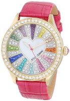 Betsey Johnson BJ00131-29 Multi-Colored Crystal Set Dial