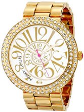 Betsey Johnson BJ00214-04 Analog Display Quartz Gold