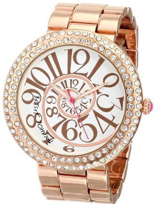 Betsey Johnson BJ00214-05 Analog Display Quartz Rose Gold