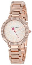 Betsey Johnson BJ00235-02 Analog Rose Gold Bracelet