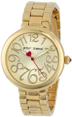 Betsey Johnson BJ00237-02 Gold Case and Bracelet