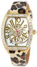 Betsey Johnson BJ00242-09 Analog Leopard Strap