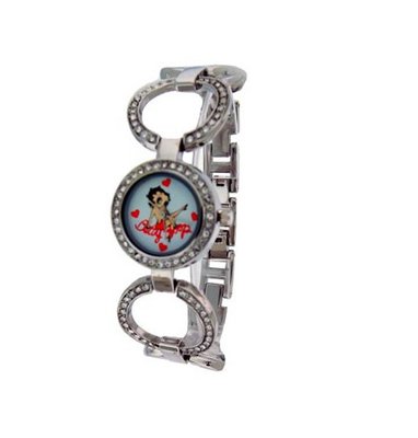 Betty Boop #BB-W167AS Crystal Bezel