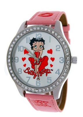 Betty Boop #BBW511B Oversize Leather Strap